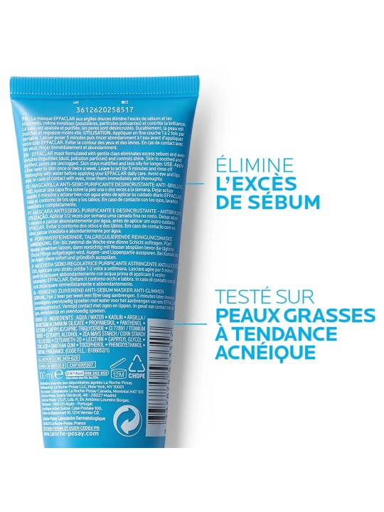 La Roche-Posay Effaclar Masque Effaclar 100ml