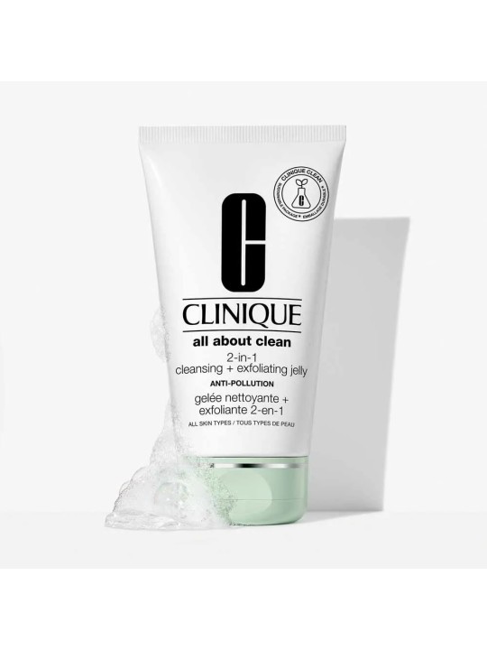 Clinique All About Clean Gelee Nettoyante + Exfoliante 2 en 1 150ml