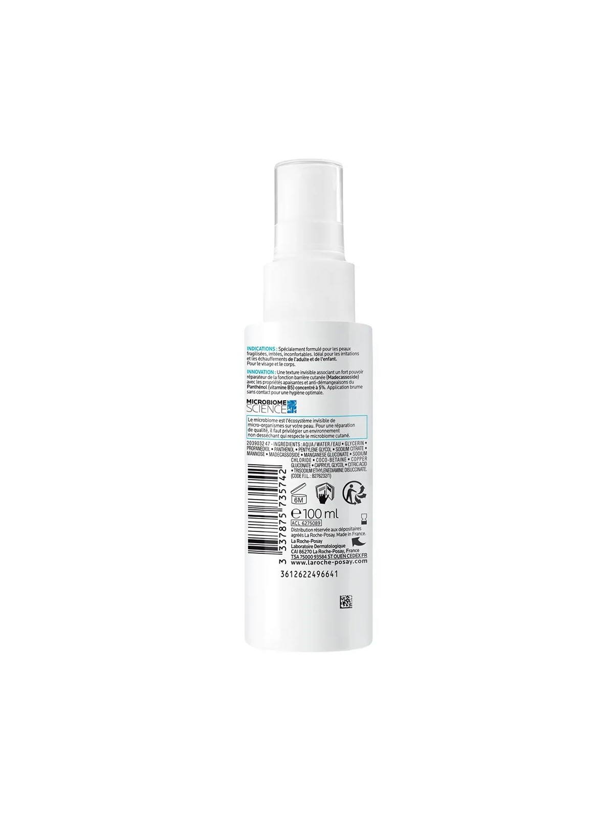 La Roche-Posay Cicaplast Spray B5 réparateur apaisant anti-démangeaisons 100ml