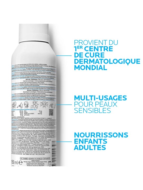 La Roche-Posay Eau Thermale Brume Apaisante Anti Irritations Peaux Sensibles 150ml